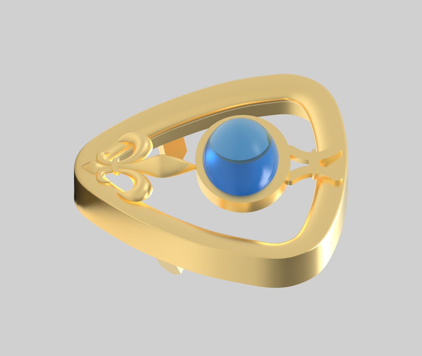 Fleur Eye Talisman Pendant